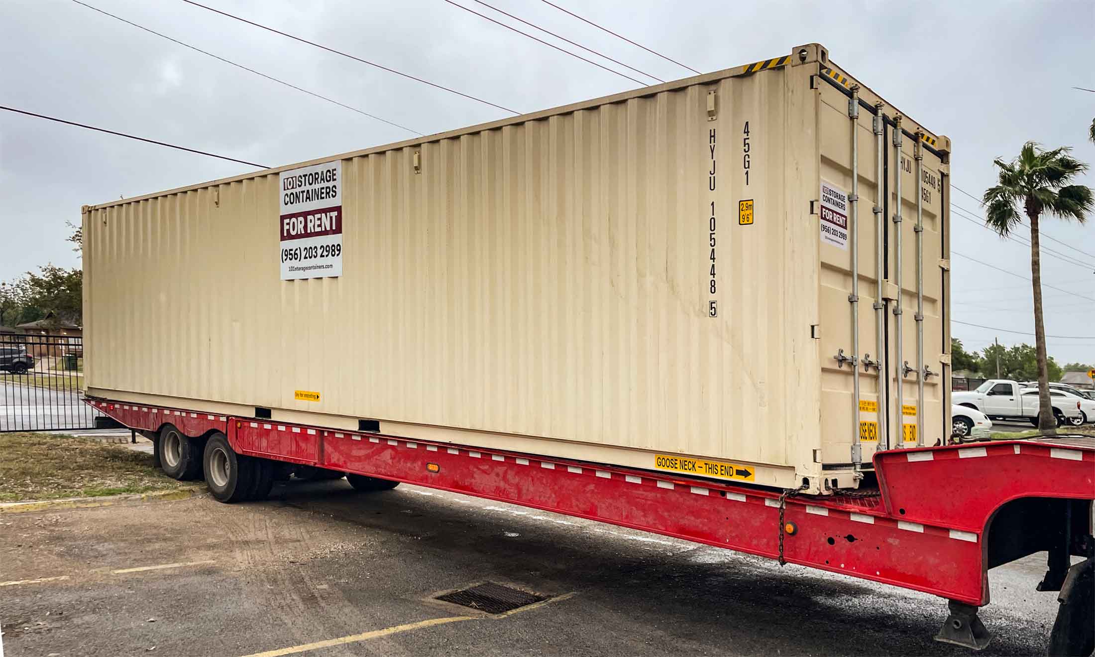 40ft Storage Container Delivery, RGV