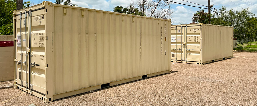 20ft containers Brownsville