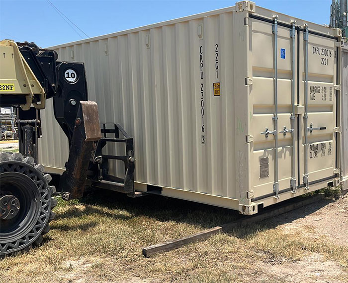 rent container delivery in Brownsville TX